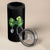 Shamrock Coquette Bow Stethoscope 4 in 1 Can Cooler Tumbler Registered Nurse Nursing St Patricks Day