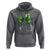 Shamrock Coquette Bow Stethoscope Hoodie Registered Nurse Nursing St Patricks Day