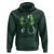 Shamrock Coquette Bow Stethoscope Hoodie Registered Nurse Nursing St Patricks Day