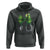 Shamrock Coquette Bow Stethoscope Hoodie Registered Nurse Nursing St Patricks Day
