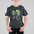 Shamrock Coquette Bow Stethoscope T Shirt For Kid Registered Nurse Nursing St Patricks Day