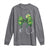 Shamrock Coquette Bow Stethoscope Long Sleeve Shirt Registered Nurse Nursing St Patricks Day