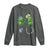 Shamrock Coquette Bow Stethoscope Long Sleeve Shirt Registered Nurse Nursing St Patricks Day