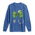 Shamrock Coquette Bow Stethoscope Long Sleeve Shirt Registered Nurse Nursing St Patricks Day