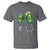 Shamrock Coquette Bow Stethoscope T Shirt Registered Nurse Nursing St Patricks Day
