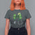Shamrock Coquette Bow Stethoscope T Shirt For Women Registered Nurse Nursing St Patricks Day