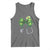 Shamrock Coquette Bow Stethoscope Tank Top Registered Nurse Nursing St Patricks Day