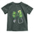 Shamrock Coquette Bow Stethoscope Toddler T Shirt Registered Nurse Nursing St Patricks Day