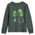 Shamrock Coquette Bow Stethoscope Youth Sweatshirt Registered Nurse Nursing St Patricks Day