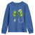 Shamrock Coquette Bow Stethoscope Youth Sweatshirt Registered Nurse Nursing St Patricks Day