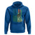 Funny St Patrick's Day Pug Leprechaun Hoodie Dog Lover Puppy Green American Flag