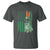 Funny St Patrick's Day Pug Leprechaun T Shirt Dog Lover Puppy Green American Flag