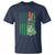 Funny St Patrick's Day Pug Leprechaun T Shirt Dog Lover Puppy Green American Flag