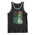 Funny St Patrick's Day Pug Leprechaun Tank Top Dog Lover Puppy Green American Flag
