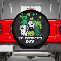 Cute St Catricks Day Spare Tire Cover St Patricks Cats Saint Pattys Cat Lover