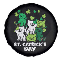 Cute St Catricks Day Spare Tire Cover St Patricks Cats Saint Pattys Cat Lover