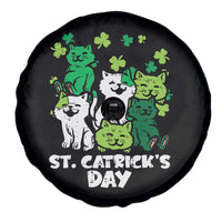 Cute St Catricks Day Spare Tire Cover St Patricks Cats Saint Pattys Cat Lover
