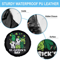 Cute St Catricks Day Spare Tire Cover St Patricks Cats Saint Pattys Cat Lover
