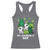 Cute St Catricks Day Racerback Tank Top St Patricks Cats Saint Pattys Cat Lover