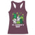 Cute St Catricks Day Racerback Tank Top St Patricks Cats Saint Pattys Cat Lover