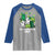 Cute St Catricks Day Raglan Shirt St Patricks Cats Saint Pattys Cat Lover