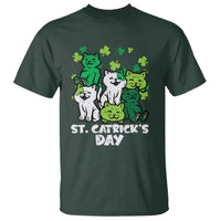 Cute St Catricks Day T Shirt St Patricks Cats Saint Pattys Cat Lover