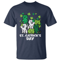 Cute St Catricks Day T Shirt St Patricks Cats Saint Pattys Cat Lover