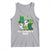 Cute St Catricks Day Tank Top St Patricks Cats Saint Pattys Cat Lover