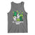 Cute St Catricks Day Tank Top St Patricks Cats Saint Pattys Cat Lover