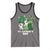Cute St Catricks Day Tank Top St Patricks Cats Saint Pattys Cat Lover