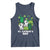 Cute St Catricks Day Tank Top St Patricks Cats Saint Pattys Cat Lover