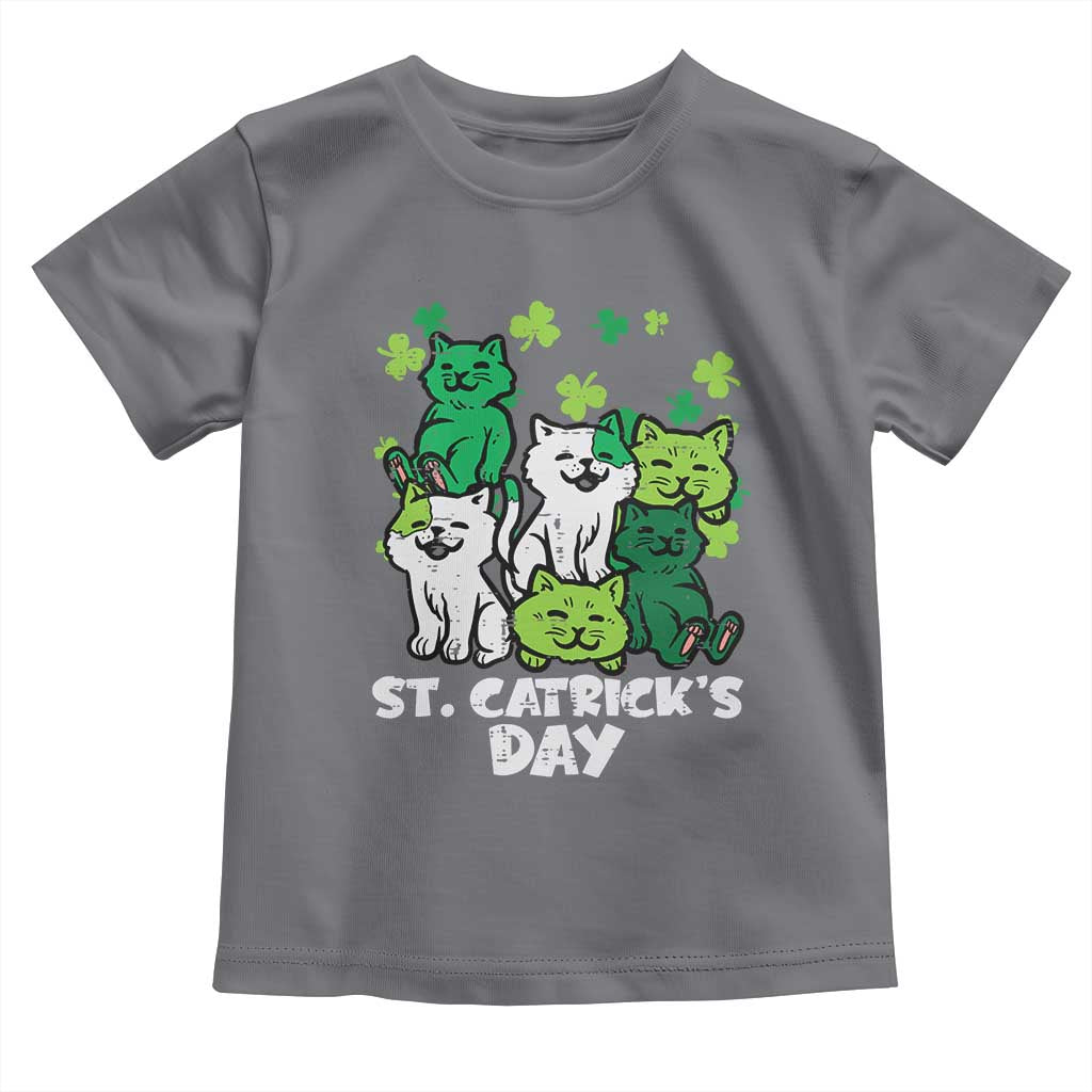 Cute St Catricks Day Toddler T Shirt St Patricks Cats Saint Pattys Cat Lover