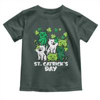 Cute St Catricks Day Toddler T Shirt St Patricks Cats Saint Pattys Cat Lover