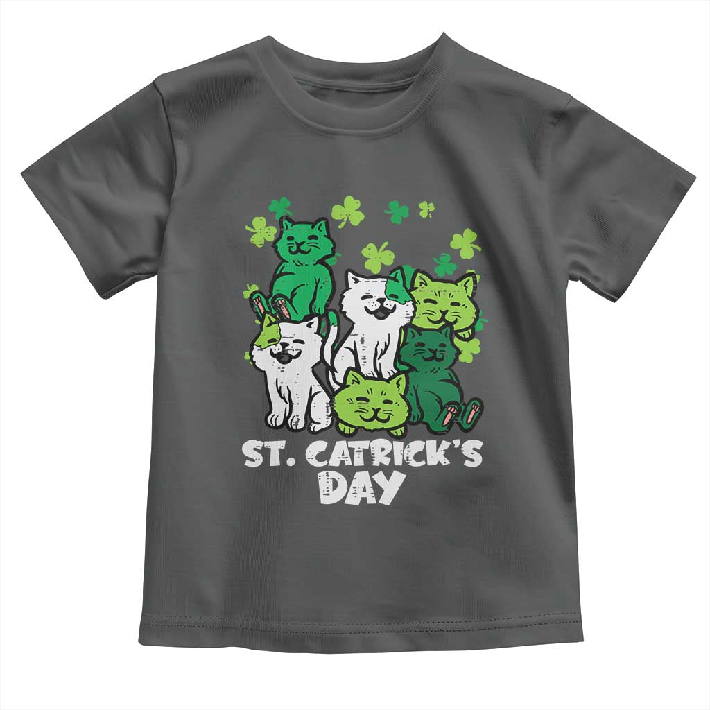 Cute St Catricks Day Toddler T Shirt St Patricks Cats Saint Pattys Cat Lover
