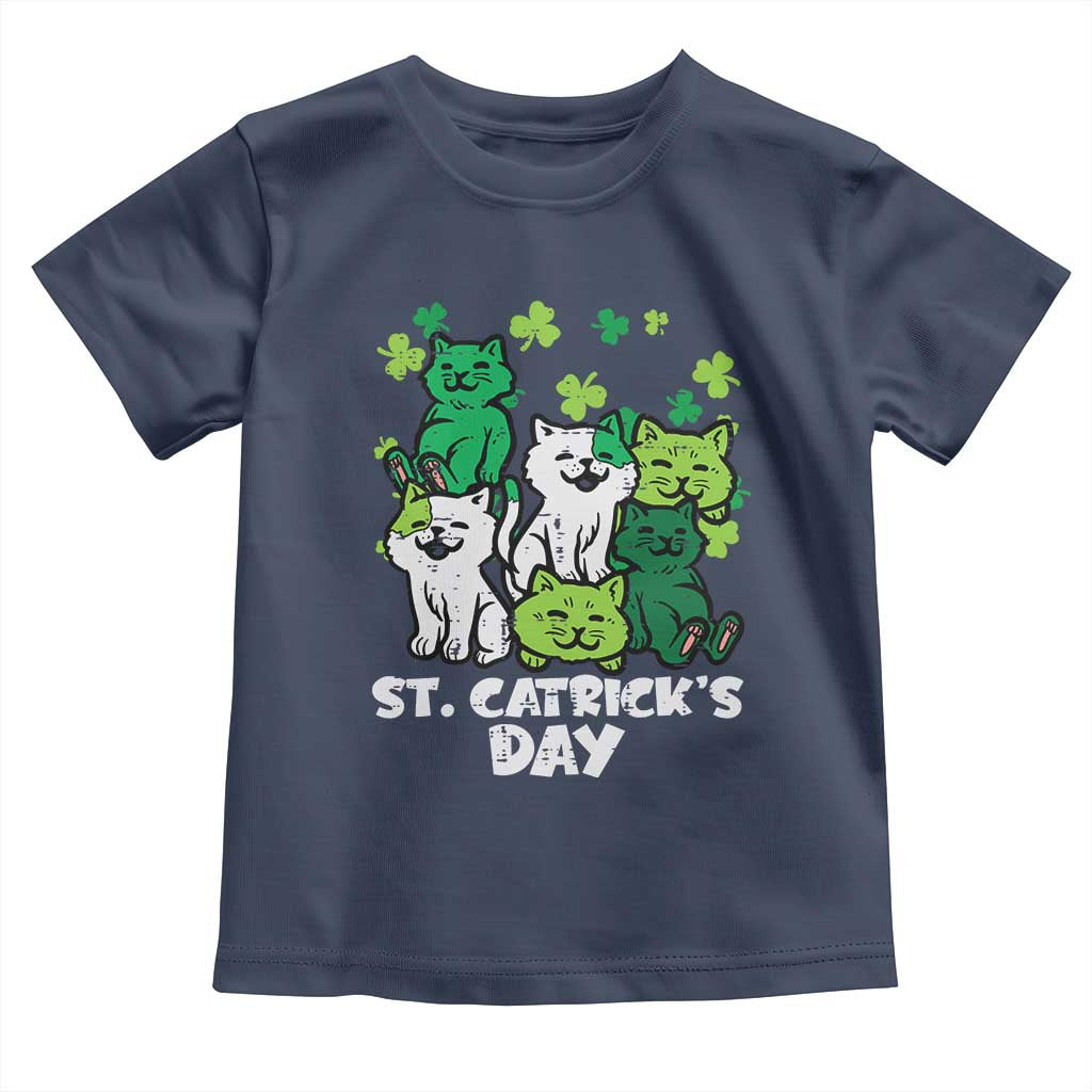 Cute St Catricks Day Toddler T Shirt St Patricks Cats Saint Pattys Cat Lover