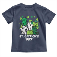 Cute St Catricks Day Toddler T Shirt St Patricks Cats Saint Pattys Cat Lover