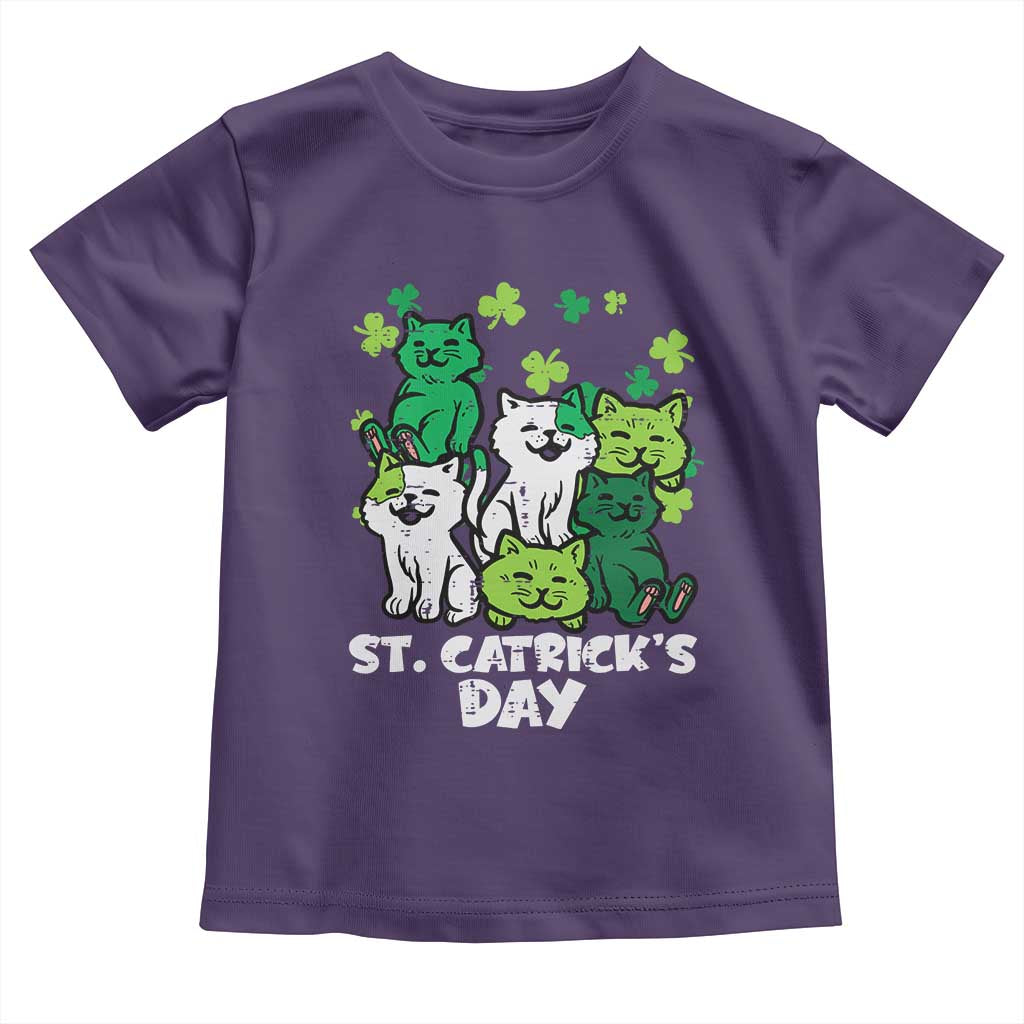 Cute St Catricks Day Toddler T Shirt St Patricks Cats Saint Pattys Cat Lover