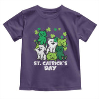 Cute St Catricks Day Toddler T Shirt St Patricks Cats Saint Pattys Cat Lover