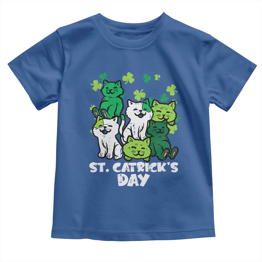 Cute St Catricks Day Toddler T Shirt St Patricks Cats Saint Pattys Cat Lover