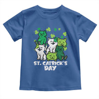Cute St Catricks Day Toddler T Shirt St Patricks Cats Saint Pattys Cat Lover