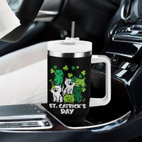 Cute St Catricks Day Tumbler With Handle St Patricks Cats Saint Pattys Cat Lover