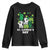 Cute St Catricks Day Youth Sweatshirt St Patricks Cats Saint Pattys Cat Lover
