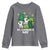 Cute St Catricks Day Youth Sweatshirt St Patricks Cats Saint Pattys Cat Lover