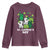Cute St Catricks Day Youth Sweatshirt St Patricks Cats Saint Pattys Cat Lover