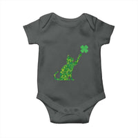 St Patricks Day Shamrock Cat Baby Onesie Saint Pattys Cats Lover