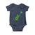 St Patricks Day Shamrock Cat Baby Onesie Saint Pattys Cats Lover