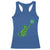 St Patricks Day Shamrock Cat Racerback Tank Top Saint Pattys Cats Lover