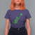 St Patricks Day Shamrock Cat T Shirt For Women Saint Pattys Cats Lover