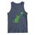 St Patricks Day Shamrock Cat Tank Top Saint Pattys Cats Lover