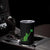 St Patricks Day Shamrock Cat Tumbler Cup Saint Pattys Cats Lover